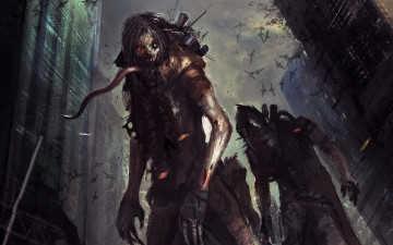 Картинка фэнтези нежить язык