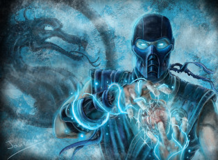 Картинка видео+игры mortal+kombat sub-zero mortal kombat сердце маска