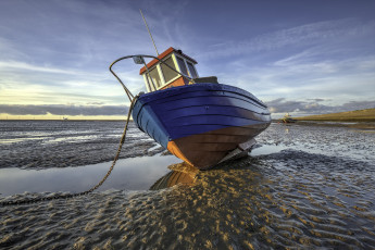 Картинка корабли баркасы+ +буксиры судно отлив океан