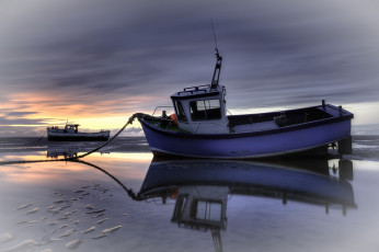 Картинка корабли баркасы+ +буксиры океан судно отлив