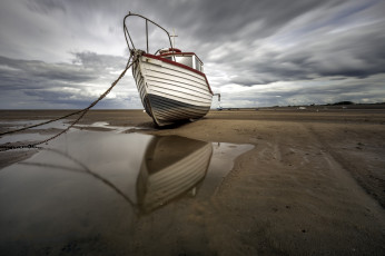 Картинка корабли баркасы+ +буксиры судно отлив океан