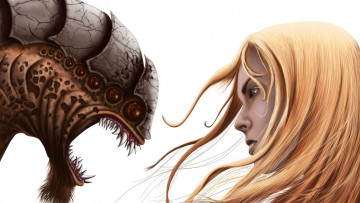 Картинка фэнтези красавицы+и+чудовища дракон