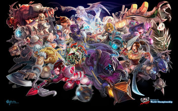 Картинка league+of+legends видео+игры нежить воины оружие существа парни девушки арт персонажи league of legends