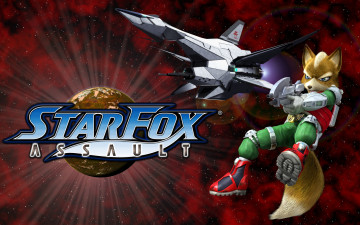Картинка видео+игры star+fox +assault лис