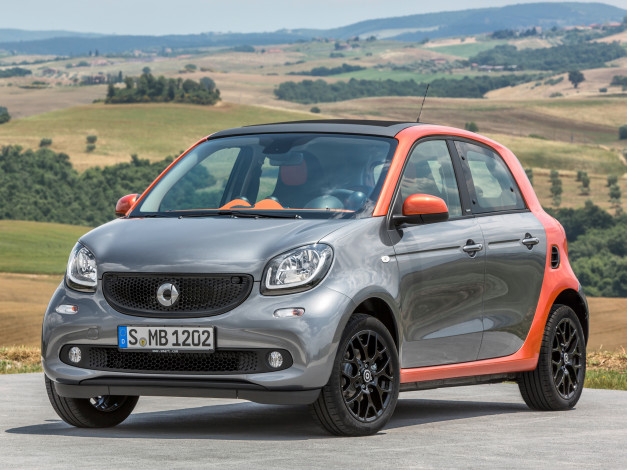 Обои картинки фото автомобили, smart, edition, -1, forfour, 2014г, w453