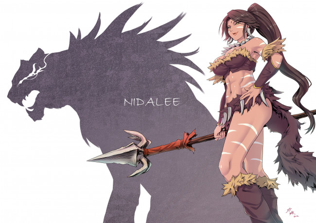 Обои картинки фото league of legends, фэнтези, девушки, оружие, девушка, белый, фон, арт