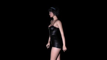 Картинка 3д+графика люди+ people девушка фон взгляд