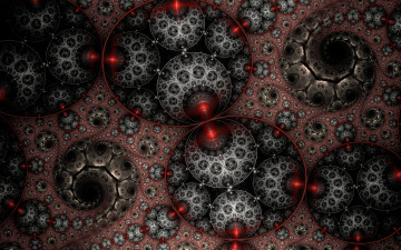 Картинка 3д+графика фракталы+ fractal цвета фон узор