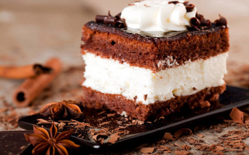 Картинка еда пирожные +кексы +печенье шоколад корица бадьян