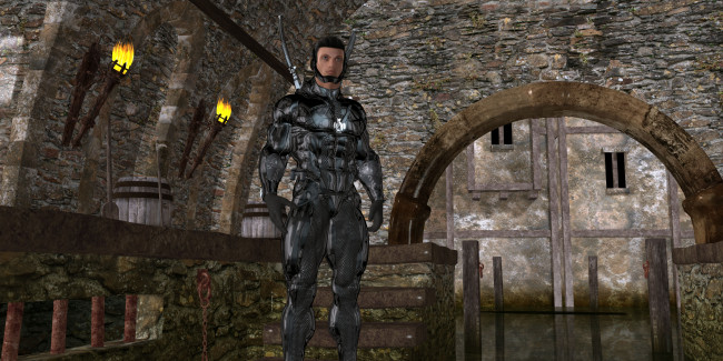 Обои картинки фото 3д графика, фантазия , fantasy, воин