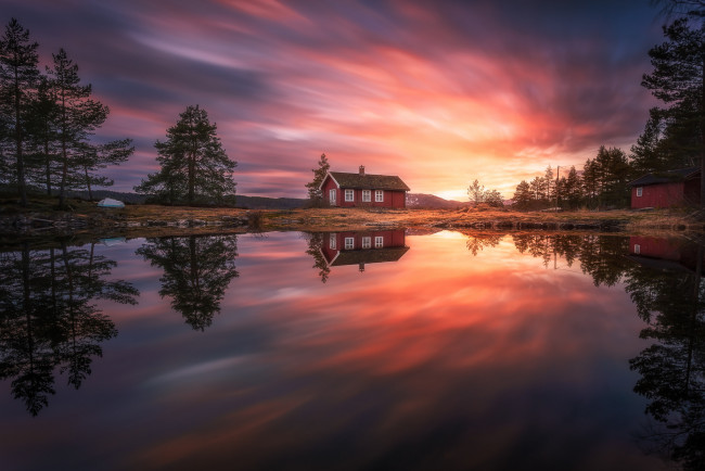 Обои картинки фото природа, восходы, закаты, рассвет