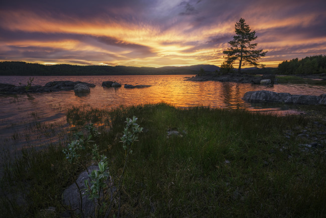 Обои картинки фото природа, восходы, закаты, рассвет