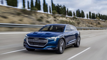 Картинка audi+e-tron+quattro+concept+2015 автомобили audi 2015 concept quattro crossover e-tron