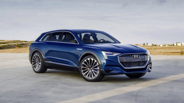 обоя audi e-tron quattro concept 2015, автомобили, audi, 2015, concept, quattro, e-tron, crossover