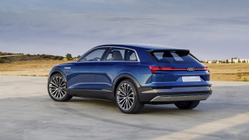 Картинка audi+e-tron+quattro+concept+2015 автомобили audi quattro e-tron crossover concept 2015