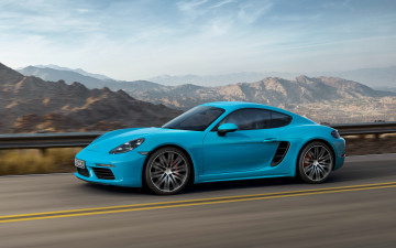 обоя автомобили, porsche, cayman