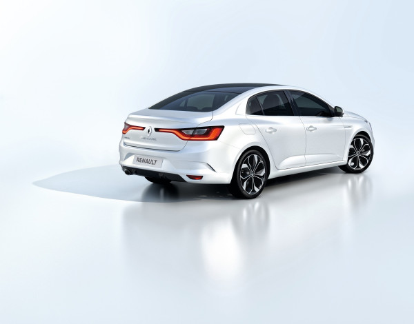 Обои картинки фото автомобили, renault, mеgane, sedan, 2016г