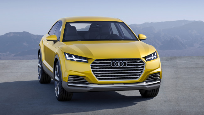 Обои картинки фото audi tt offroad concept 2014, автомобили, audi, offroad, tt, 2014, concept