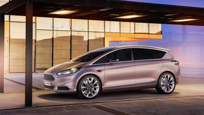 Обои картинки фото ford s-max vignale concept 2014, автомобили, ford, s-max, 2014, concept, vignale