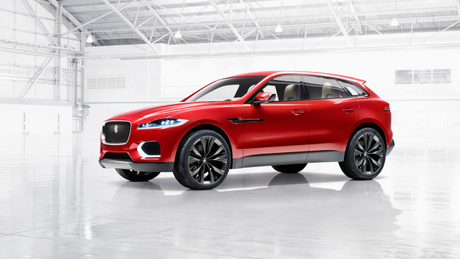 Обои картинки фото jaguar c-x17 concept 2013, автомобили, jaguar, crossover, 2013, concept, c-x17