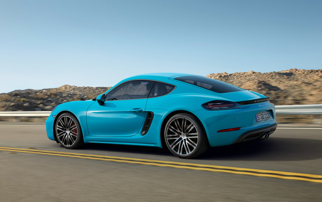 Обои картинки фото автомобили, porsche, cayman