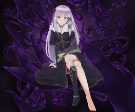 Картинка аниме re +zero+kara+hajimeru+isekai+seikatsu эмилия