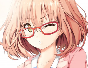 Картинка аниме kyoukai+no+kanata мирай