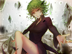 Картинка аниме one+punch+man ванпачмен tatsumaki