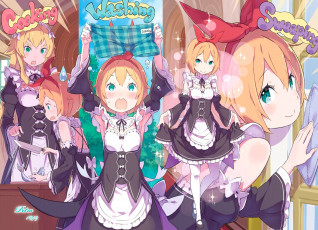 Картинка аниме re +zero+kara+hajimeru+isekai+seikatsu персонажи