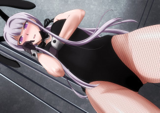 Картинка аниме danganronpa девушка