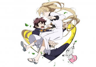 Картинка аниме kekkai+sensen двое