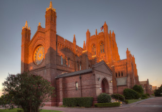 Картинка австралия города -+католические+соборы +костелы +аббатства дорога кустарники