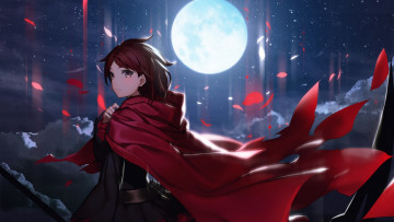 Картинка аниме rwby девушка луна