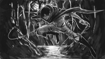 Картинка аниме shingeki+no+kyojin атака титанов