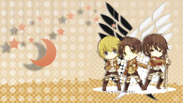 Картинка аниме shingeki+no+kyojin атака титанов