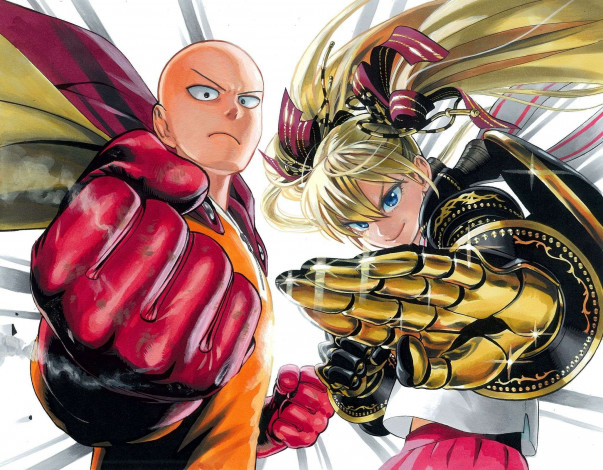 Обои картинки фото аниме, one punch man, ванпачмен