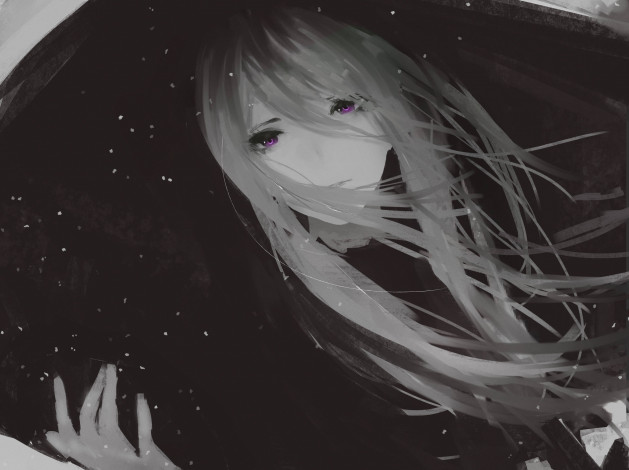 Обои картинки фото аниме, unknown,  другое, девушка