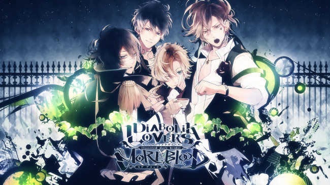 Обои картинки фото аниме, diabolik lovers, дьявольские, возлюбленные