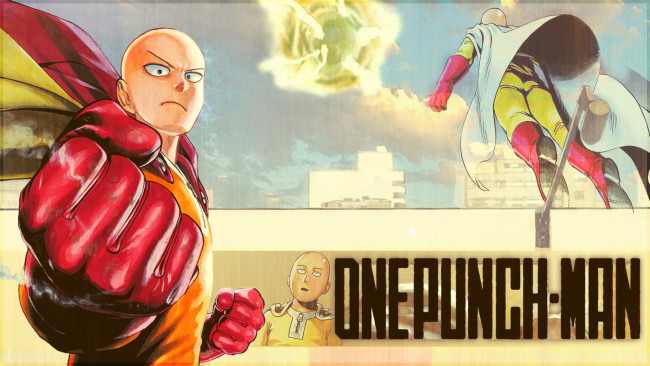 Обои картинки фото аниме, one punch man, сайтама