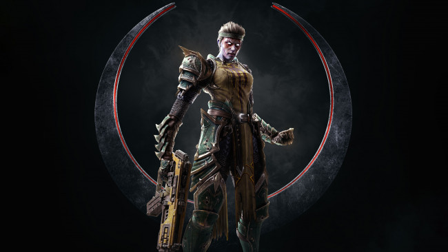 Обои картинки фото видео игры, quake champions, action, quake, champions, онлайн, шутер