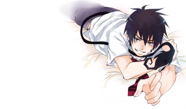 Обои картинки фото аниме, ao no exorcist, рин