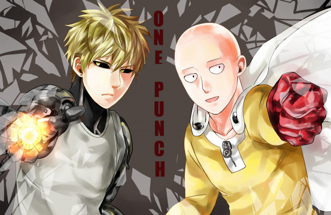 Обои картинки фото аниме, one punch man, ванпачмен