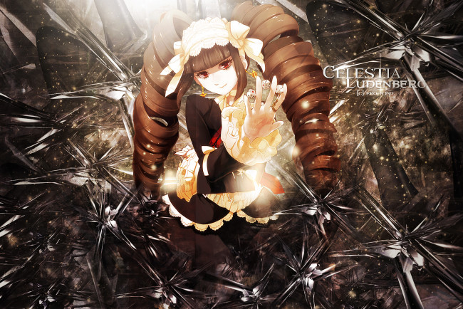 Обои картинки фото аниме, danganronpa, девушка