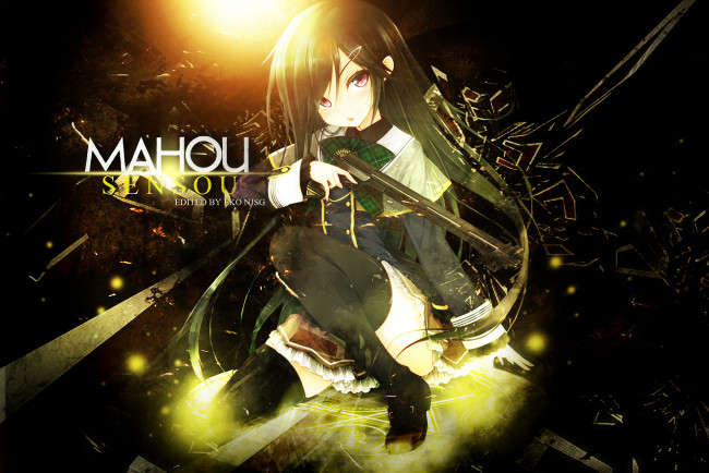 Обои картинки фото аниме, mahou shoujo madoka magika, девушка