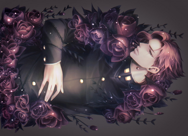 Обои картинки фото аниме, jojo`s bizarre adventure, парень