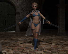 Картинка 3д+графика фантазия+ fantasy девушка взгляд фон