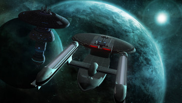 Картинка 3д+графика космические+корабли +звездолеты+ spaceships +starships вселенная галактики полет космический корабль