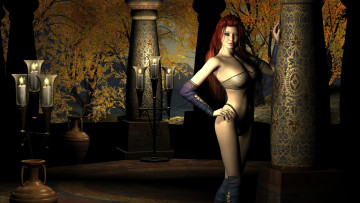 Картинка 3д+графика люди+ people фон взгляд девушка