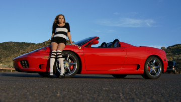 Картинка автомобили -авто+с+девушками девушки авто