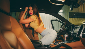 Картинка автомобили -авто+с+девушками девушки авто